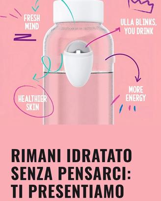 Promemoria per ricordare di bere acqua