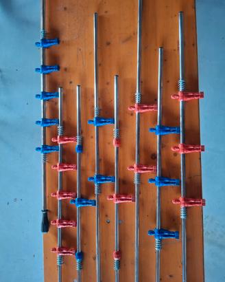 Set aste calcio balilla completo