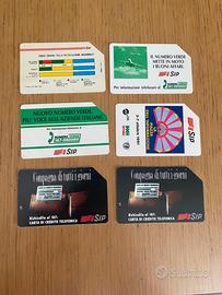 Lotto 6 schede SIP