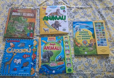 Libri per bambini+ tablet musicale+ puzzle grande