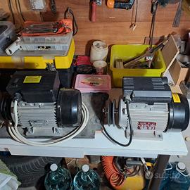 2 motori elettrici 220 volt