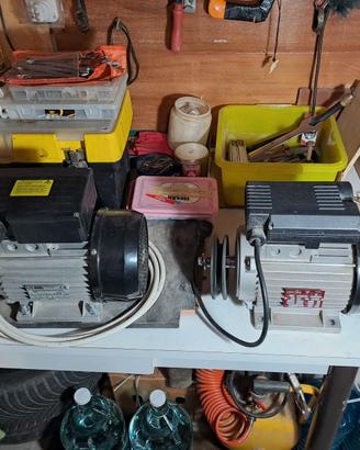 2 motori elettrici 220 volt