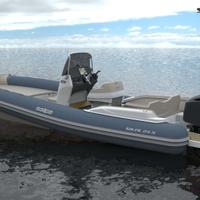 Gommone Salpa Soleil 24.5 + Honda BF200 NUOVO