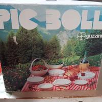 Set pic nic  Guzzini vintage