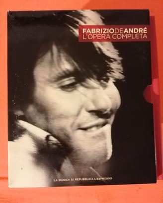 Box 14 cd fabrizio de andrè: l'opera completa