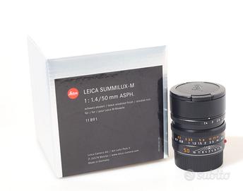 OBIETTIVO LEICA SUMMILUX-M 50 MM F/1.4 ASPH. 11891