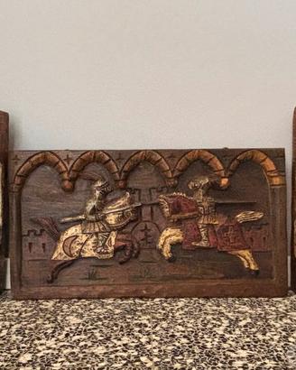 Bassorilievo in legno