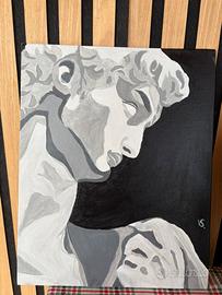 Dipinto statua greco/romana