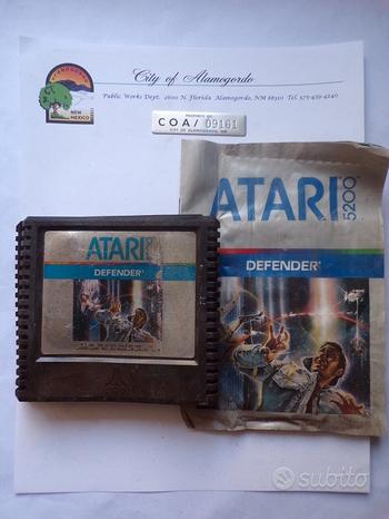Cartuccia Defender Atari dissotterrata Alamogordo