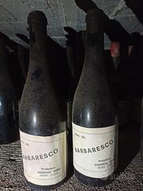 2 bottiglie Barbaresco Voghera Remo 1964
