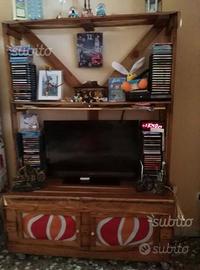 Porta tv etnico - porta abiti pallet