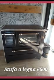 Cucina economica a legna