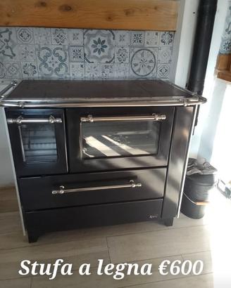 Cucina economica a legna