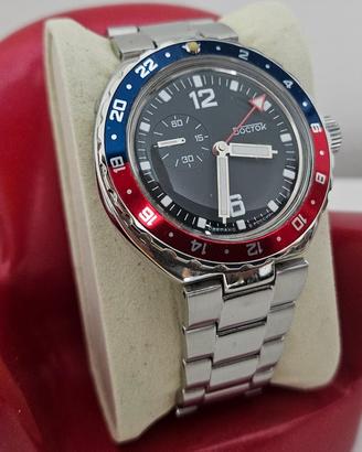 Vostok Anchor Amphibian SE GMT 960B43 FULL SET