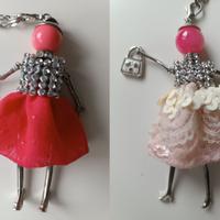 Collane con ciondolo bambolina tipo "Gisel"