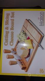 set tagliere per formaggio 