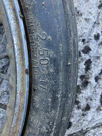 Cerchio completo 17" Moto epoca Gilera Guzzi Motom