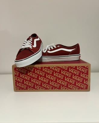Vans Old Skool - Bordeaux/Bianco - Taglia 41 Nuove