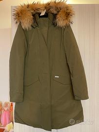 Woolrich  Parka donna verde cachi s