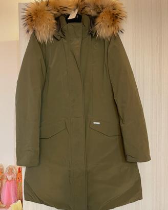 Woolrich  Parka donna verde cachi s