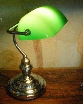 Lampada verde americana grande