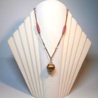 Collana Art.45 Lunga cm. 80 con Pendente Dorato