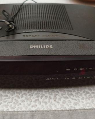 Radiosveglia Philips AJ3240 Vintage  Doppio allert