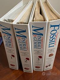 ENCICLOPEDIA DEI FOSSILI, GEMME MINERALI