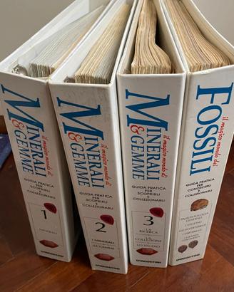 ENCICLOPEDIA DEI FOSSILI, GEMME MINERALI