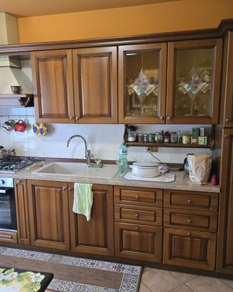 cucina completa in legno
