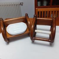 Accessori Bagno in Legno