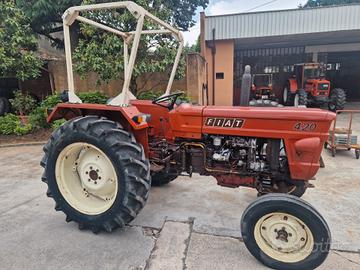 TRATTORE AGRICOLO USATO FIAT 420 2RM