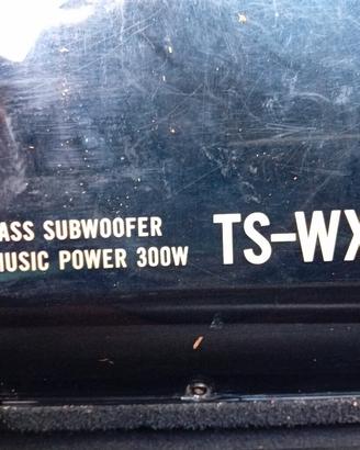 sub woofer + amplificatore 