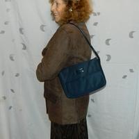 Borsa a tracolla Laura Biagiotti blu