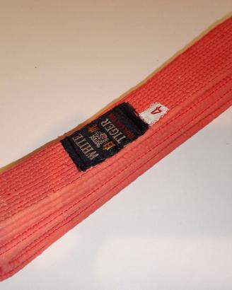 Cintura Judo rossa usata
