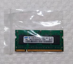 Modulo RAM per netbook/notebook 