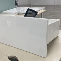 Ante e cassetto per Ikea Besta bianco lucido