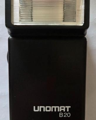 Flash elettronico vintage Unomat B20.