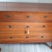 Comò Impero in noce