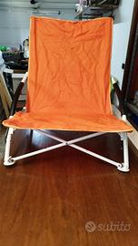 Sedia pieghevole da spiaggia - battigia