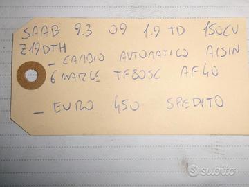 Cambio automatico sabb 9.3 td