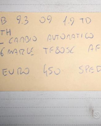 Cambio automatico sabb 9.3 td