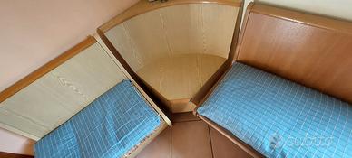 PANCHETTA ANGOLARE 
con contenitori 