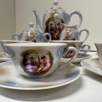 SERVIZIO DA CAFFE' CECOSLOVACCHIA DA 6 TAZZE