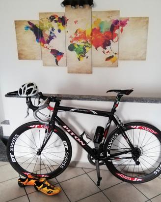 Bici corsa Piton carbonio