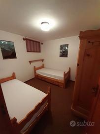 Letti gemelli stile montano