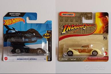 Lotto modellini auto film (Hot Wheels e Matchbox)
