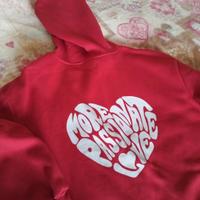 felpa ragazza con cappuccio 