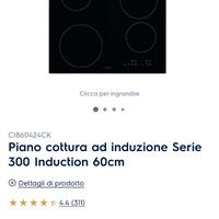 ELECTROLUX CIB60424CK PIANO COTTURA A INDUZIONE