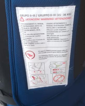 Seggiolino auto